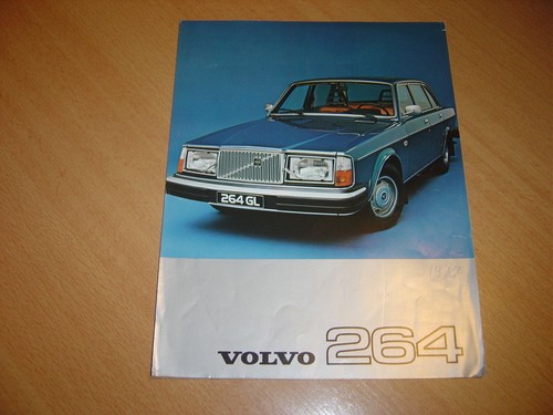 Feuillet volvo 264 1977 - 264, de