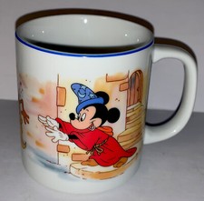 Fantasia Mickey Mousse Coffee Mug Cup Walt Disneyland -Walt Disney World Japan
