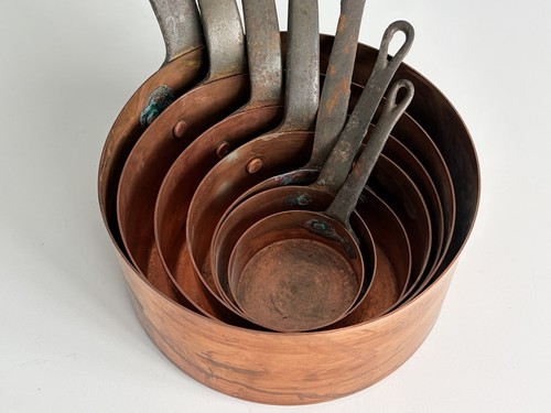 Batterie casserole cuivre - casserole,