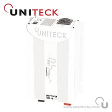 Convertisseur Uniteck 12/230V – 1800 W – Pur sinus