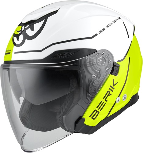 Casque jet berik of669 - casque,