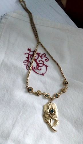 Collier bijoux vintage - collier,
