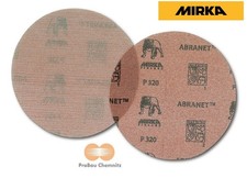 Mirka Abranet 225mm P80, P100, P120, P180, P240, P320 NEUF, grain au choix