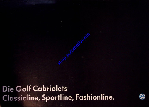 Hd4018 brochure golf1 - hd4018, vw