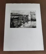 GRAVURE ORIGINALE dernier