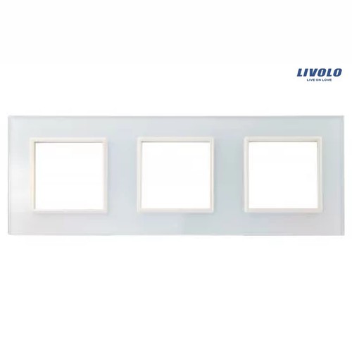 Livolo cadre triple - , verre