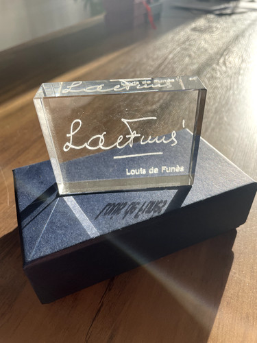 Autographe louis funès - autographe,