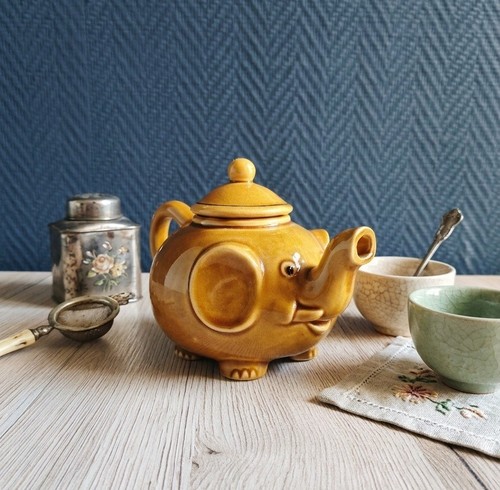 Théière éléphant vintage - Éléphant,
