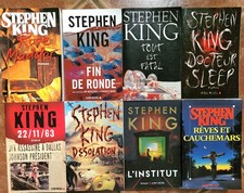 Stephen King (lot de 8 livres