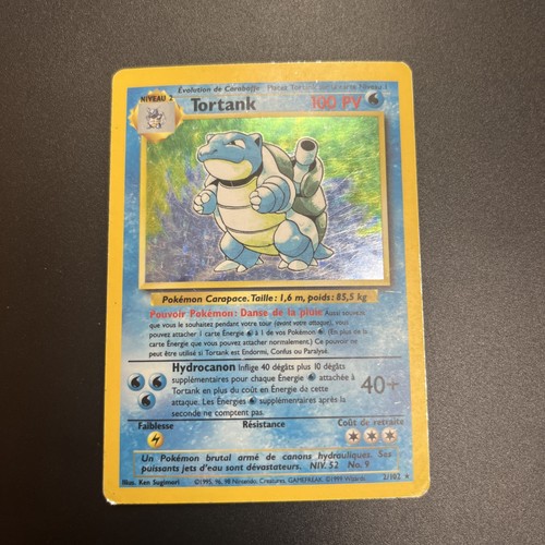 Carte pokémon tortank - tortank, 2/102