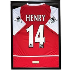 Arsenal Thierry Henry Jersey Framed, Thierry Henry Shirt Framed