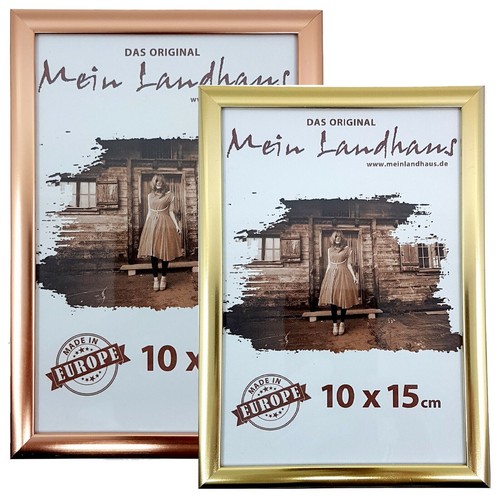 Cadre photo aluminium brossé