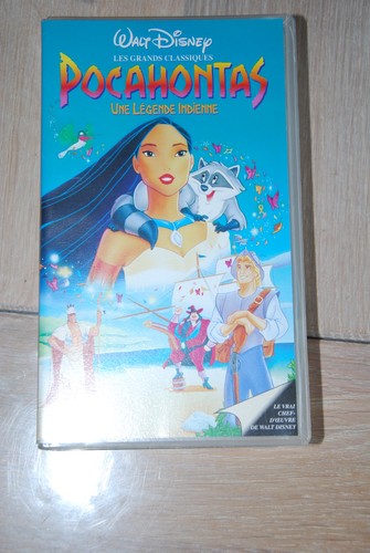 Cassette vhs pochahontas - cassette,