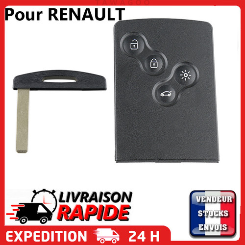 Carte clé pour - , renault 4