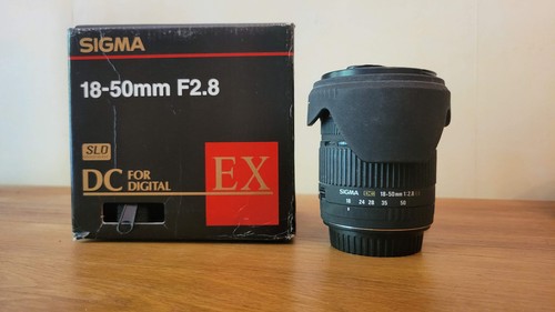 Objectif sigma 50mm 8 dc - sigma, f2.8