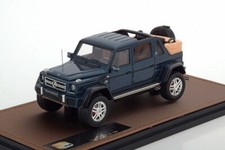 MERCEDES G CLASS G650 MAYBACH LANDAULET OPEN 2017 BLUE METAL GLM207603 1/43
