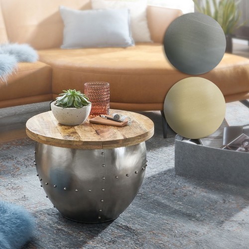 Finebuy table basse - basse, bois