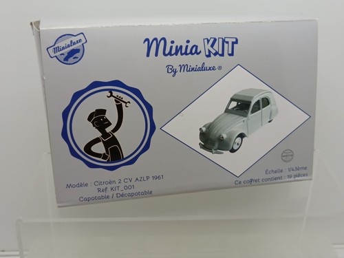 Minialuxe kit 001 citroën 2cv - citroën,