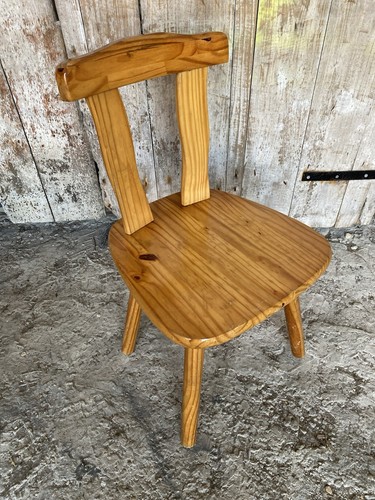 Chaise ancienne bistrot bois - bistrot,