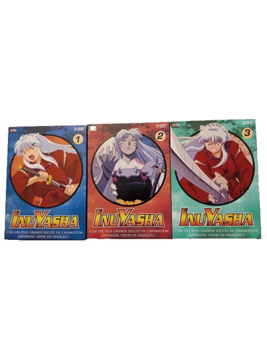Lot dvd inuyasha intégrale - dvd,