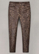 Homme Marron Foncé Python