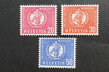 Suisse OMS MiNr. 32-34 Neuf