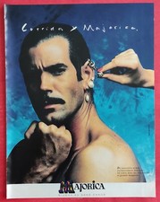 1990 Press Advertising JEWELRY Corrida in Majorca MAJORICA Warm Blood Jewelry GAY