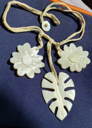 Collier nacre véritable - nacre,