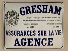 ANCIENNE PLAQUE EMAILLEE