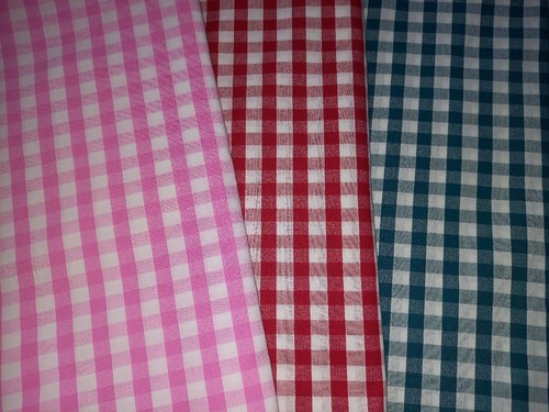 Coupons tissu vichy - coupons,