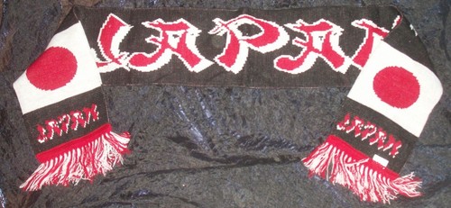 écharpe japon fanschal - japon,