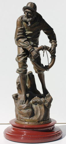 Statue metal le - metal,