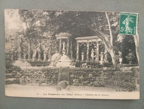 Cpa roseraie hay - roseraie, (94)