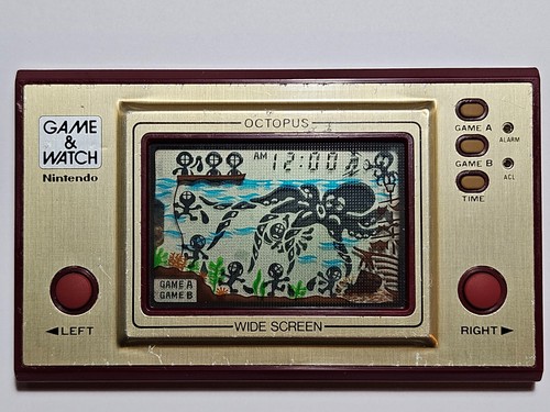 Game watch nintendo - game, octopus