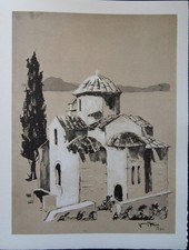 Victor VIKO : Belles églises,  2 GRAVURES signées, 322ex + justificatif