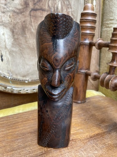 Ancienne statuette africaine - statuette,