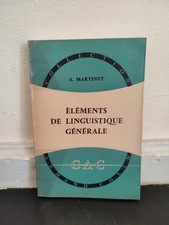 Eléments de Linguistique