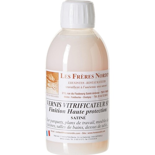 Vernis vitrificateur satiné