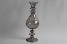Italy 1960 Smoked Blown Glass Vase (72999)