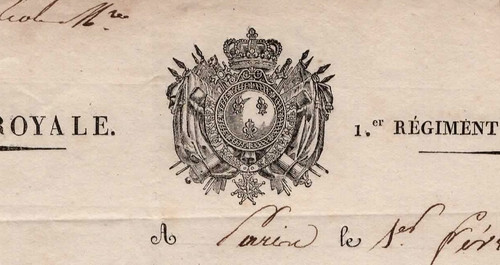 Lettre instr du - lettre, major