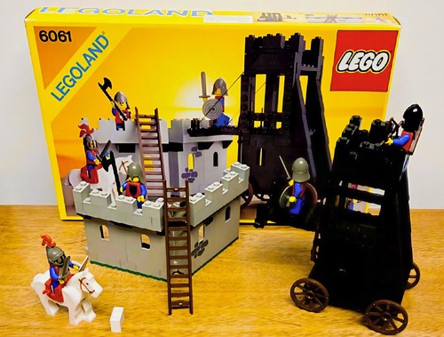 Lego castle 6061 siege - siege, tower