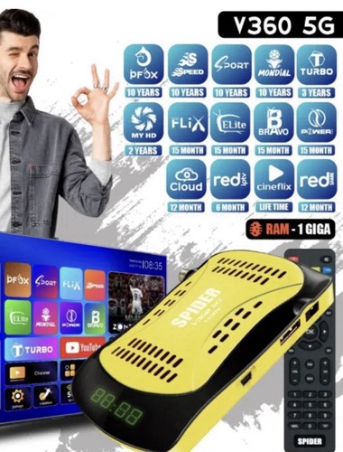 Spider v360 receiver box - spider, 5g