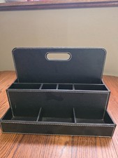 IKEA BROWN DESK CADDY/ORGANIZER 12 X 9 X 6"
