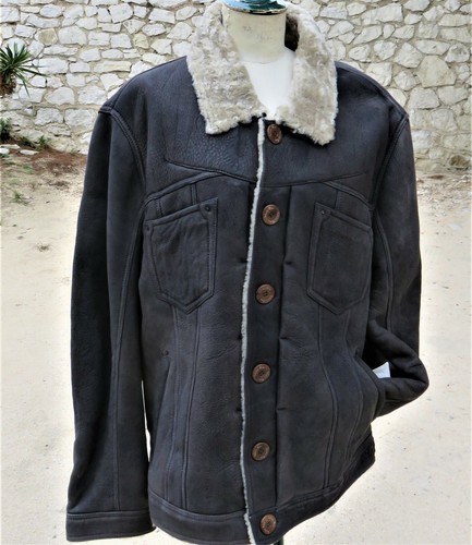 Blouson mouton retourne neuf - mouton,