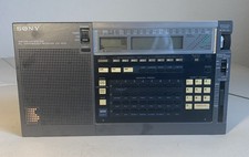 Sony ICF-2010 Synthesized Receiver AIR/FM/LW/MW/SW Shortwave Radio - UNTESTED