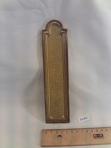 Plaque propreté laiton - plaque, en