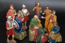 Rare Grand Vieux Crèche
