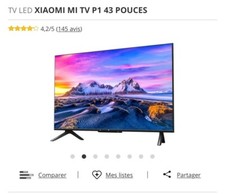 TÉLÉVISION SMART TV XIAMOMI