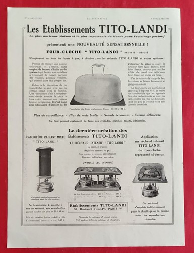 Pub presse 1931 - , articles