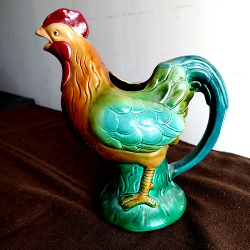 Pichet poule cruche - poule, (coq